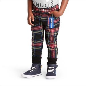 Harajuku Mini plaid tartan jogger pants